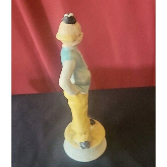 Vintage Hobo Derby 6 1/4" Clown Bisque Figurine - Picture 4 of 10